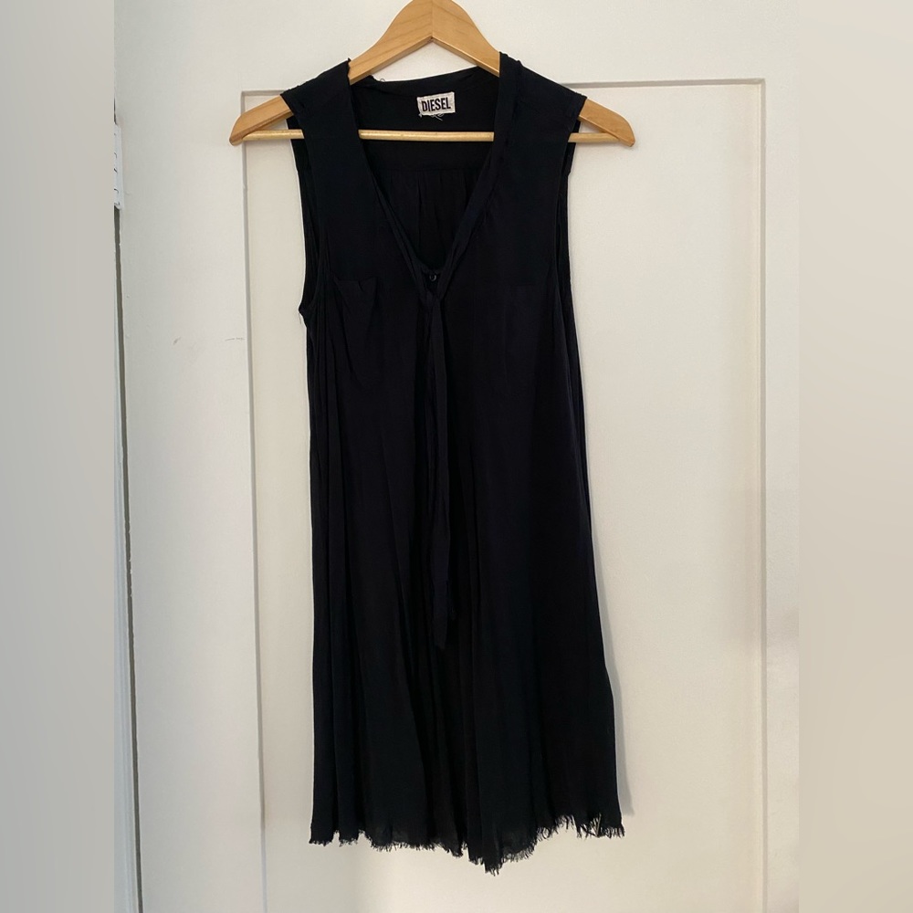 DIESEL BLACK SLEEVELESS DRESS - Picture 2 of 5